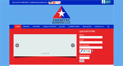 Desktop Screenshot of ameritecroofing.com